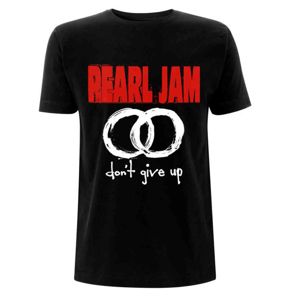 Pearl Jam - Don't Give Up Heren Tshirt - Zwart
